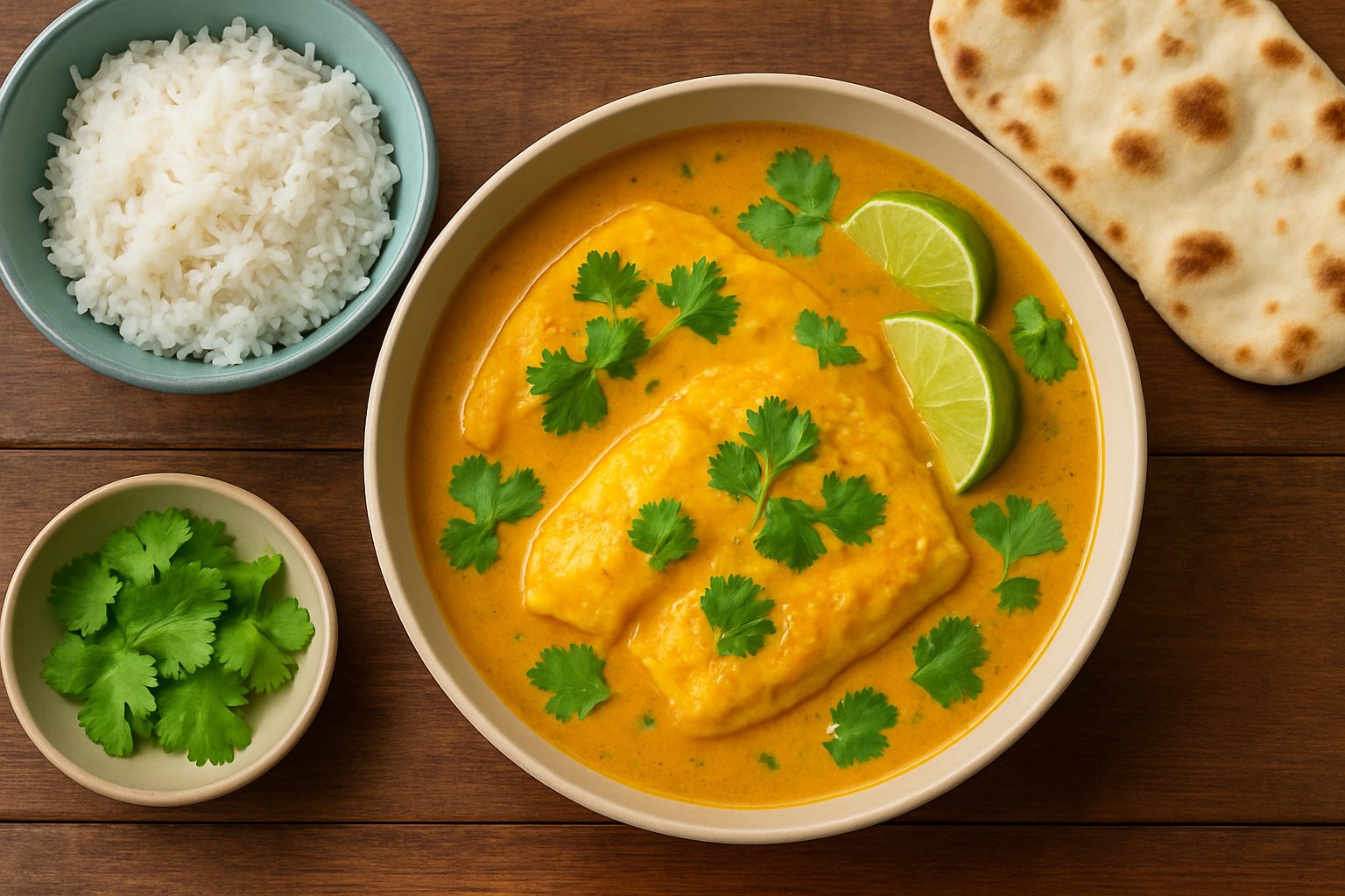 Simple Steps for Grouper Fillets with Ginger and Coconut Curry