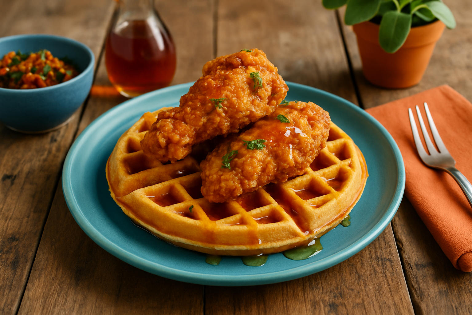 How to Make National Chicken and Waffle Day Special This Year