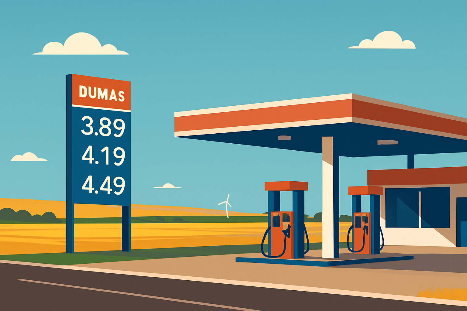 Local Factors Drive Gas Prices in Dumas TX Higher