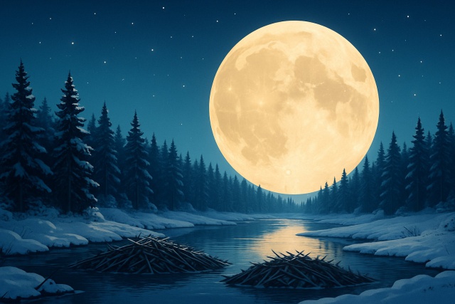 What Is a Beaver Full Moon and When Does It Appear?