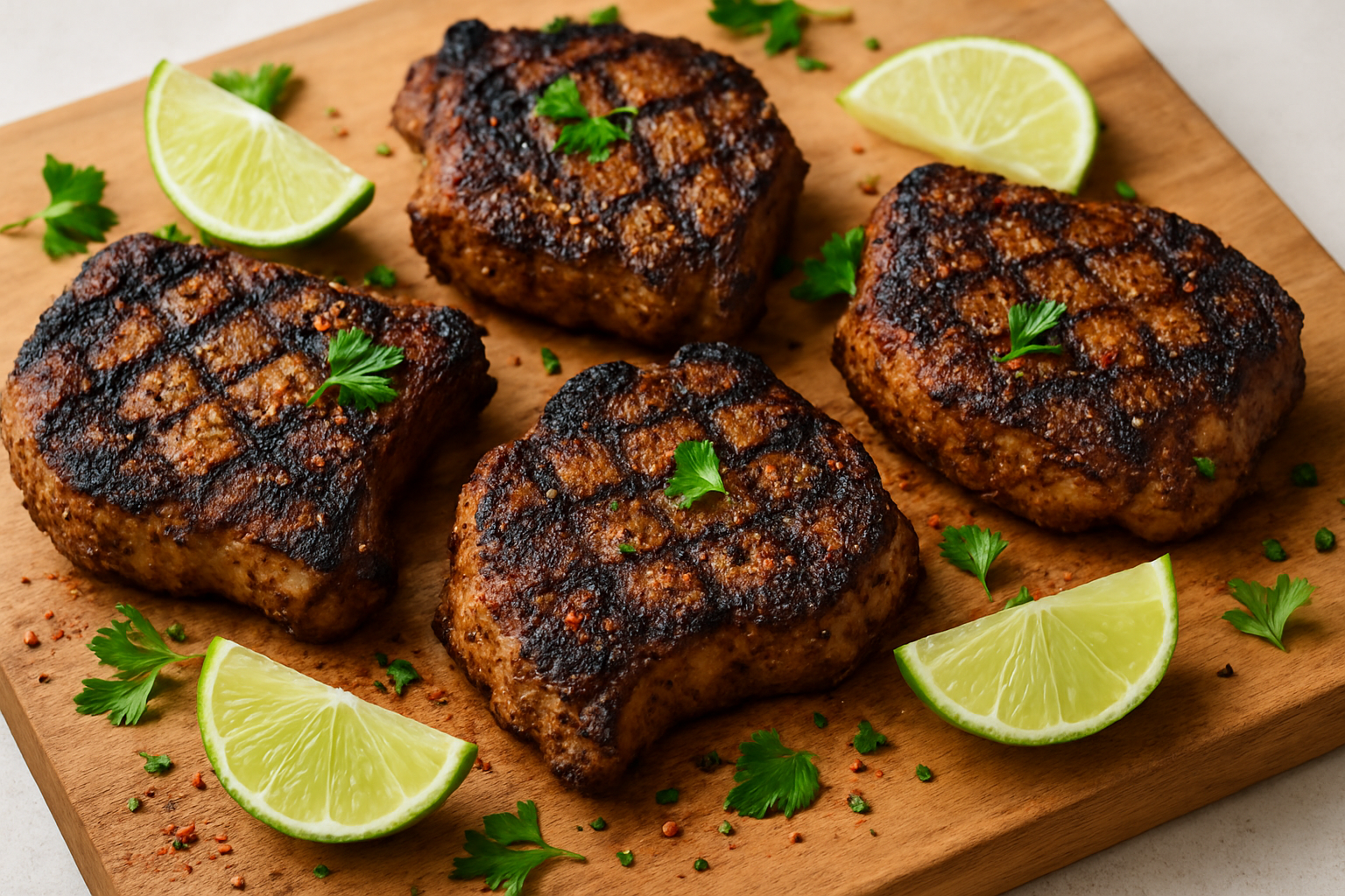 How to Make Caribbean Jerk Pork Chops at Home