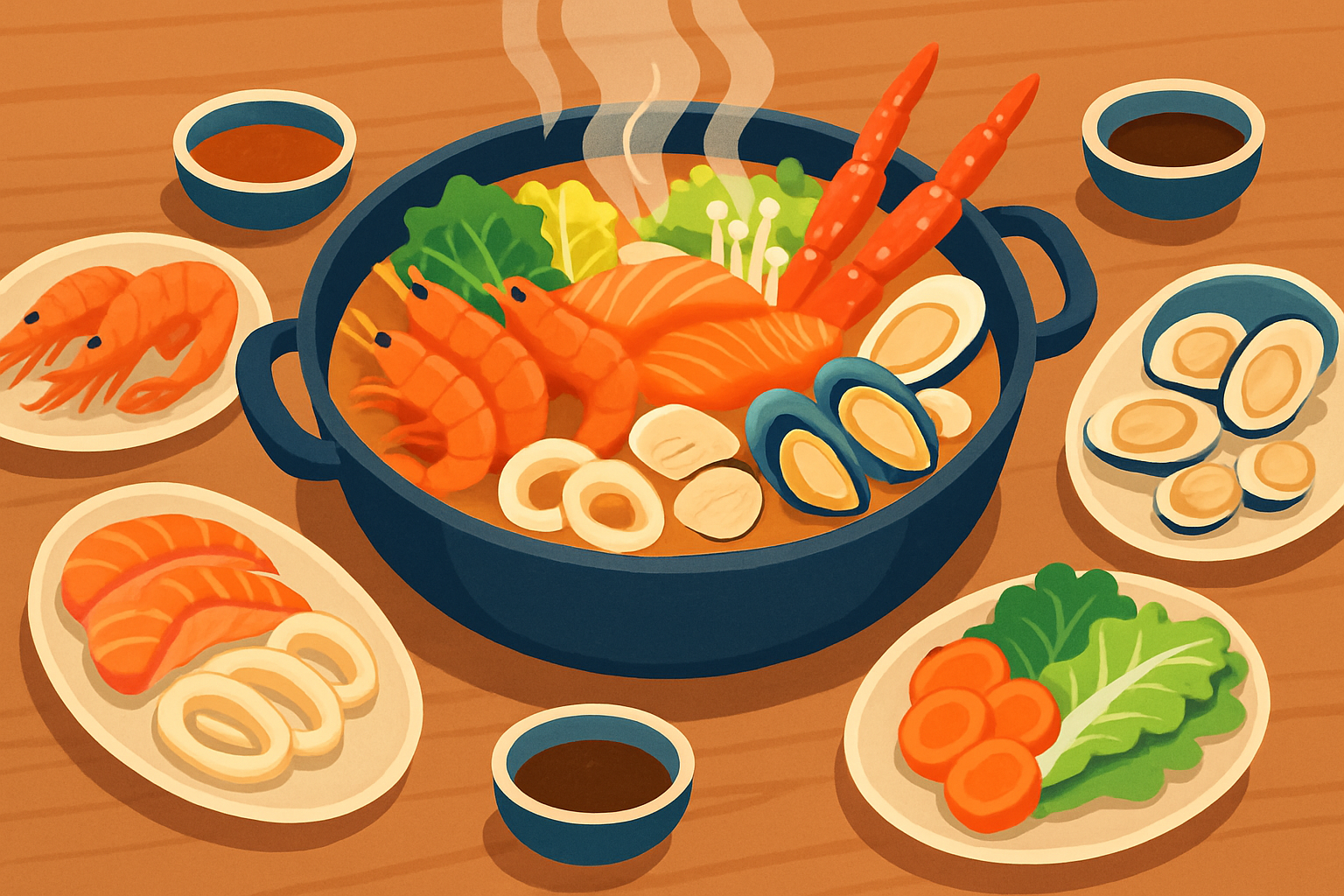 Hot Pot Seafood Cooking Times That Prevent Overcooking