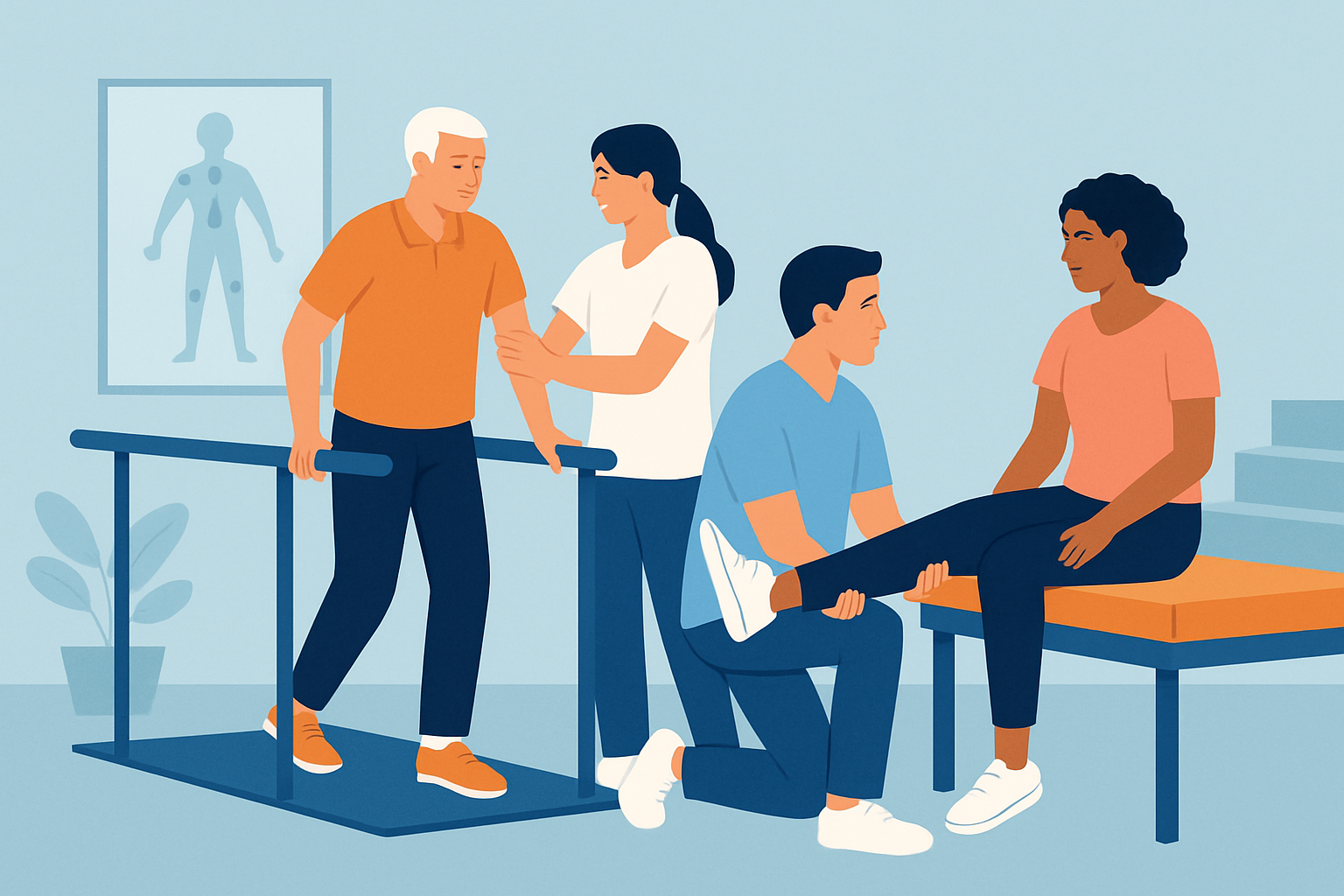 Rehabilitation services in Perryton supporting patients after emergency hospital care.