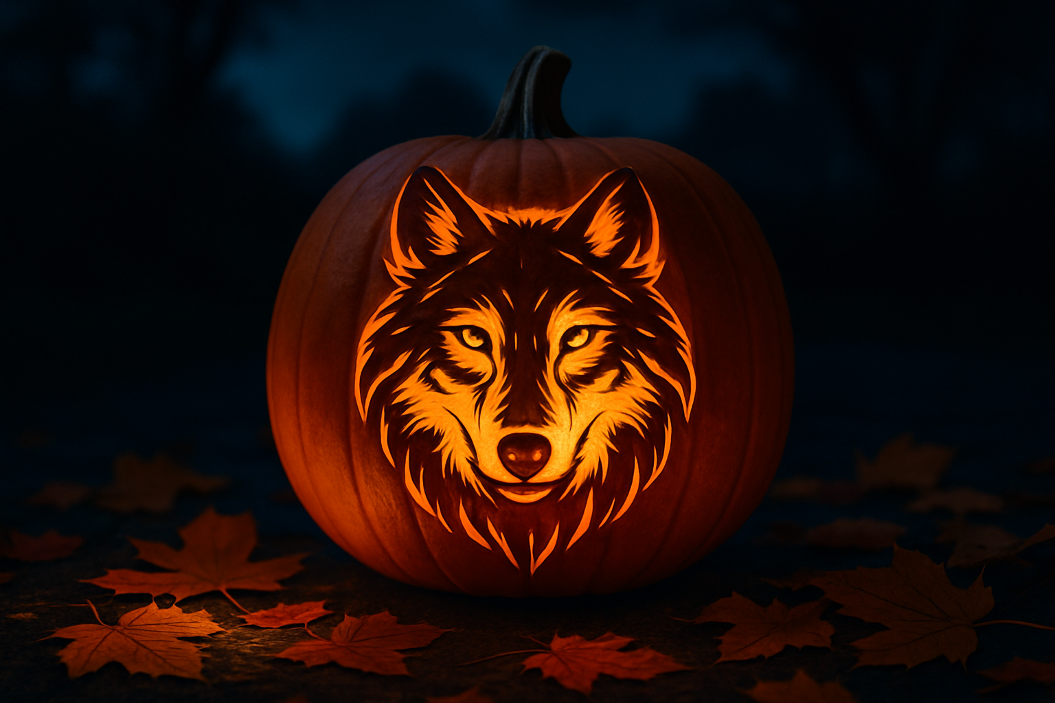 Wolf Pumpkin Carvings Made Simple for Halloween