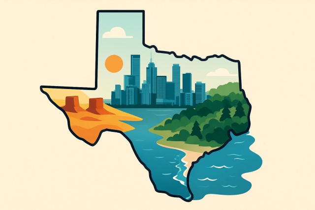 How Big Is TX Compared to Other US States?