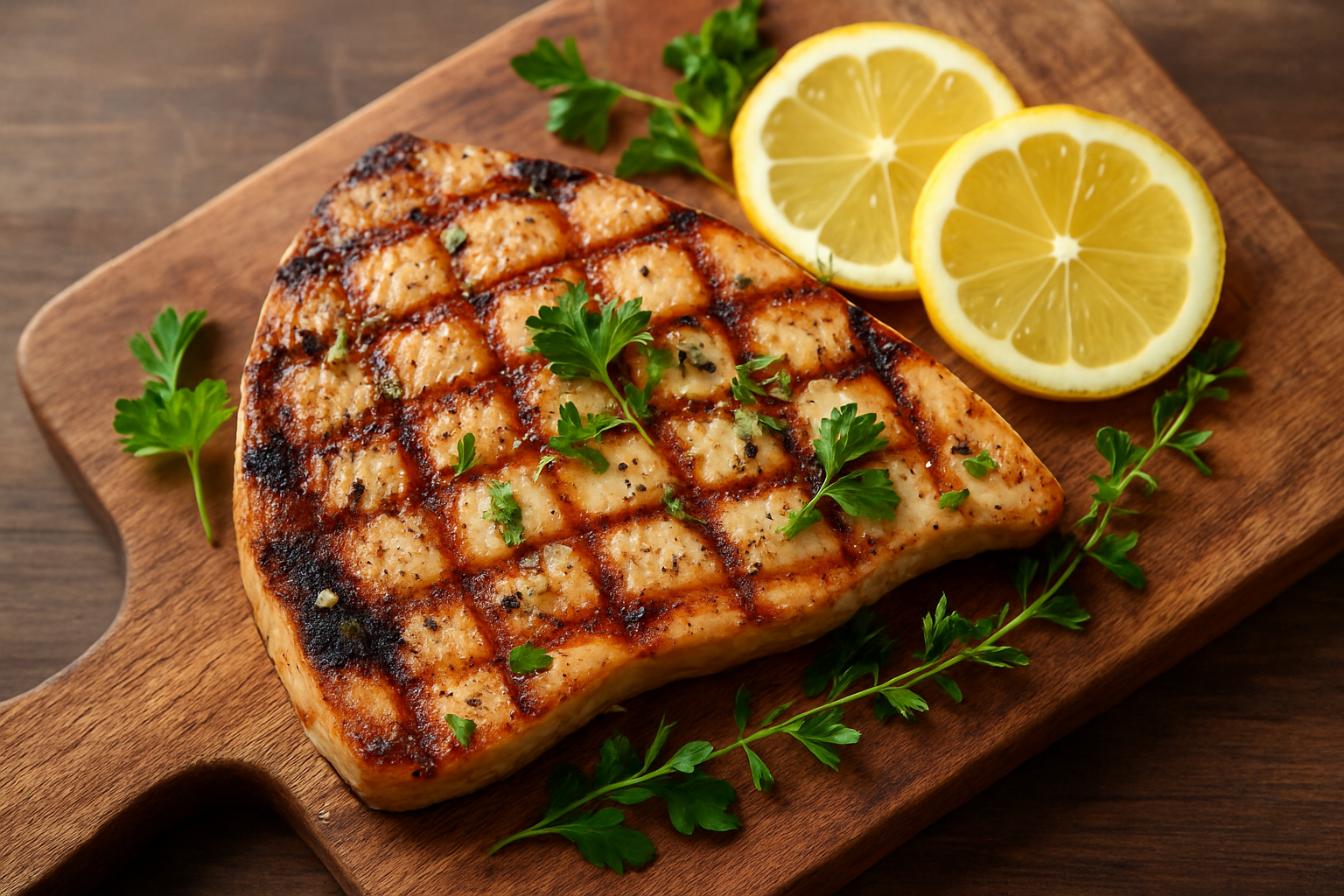 How To Make Lemon Garlic Swordfish That Tastes Fresh