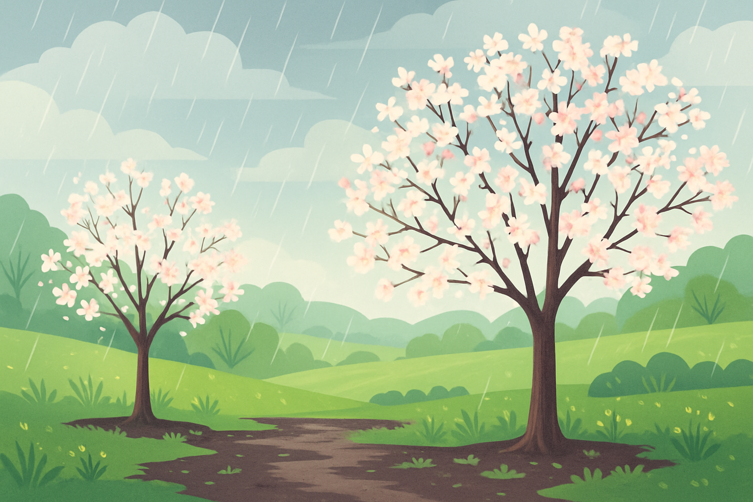 March Rain and Spring Weather - What Science Shows Us?