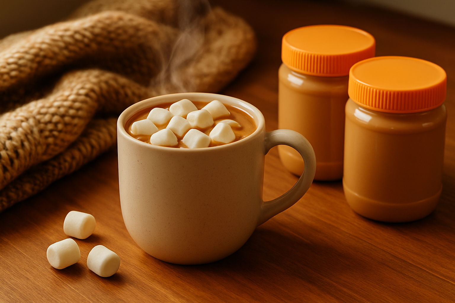 Making Peanut Butter Hot Cocoa Without Fuss