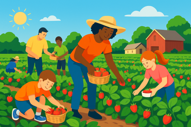 How To Enjoy Strawberry Picking in Memphis Farms This Season