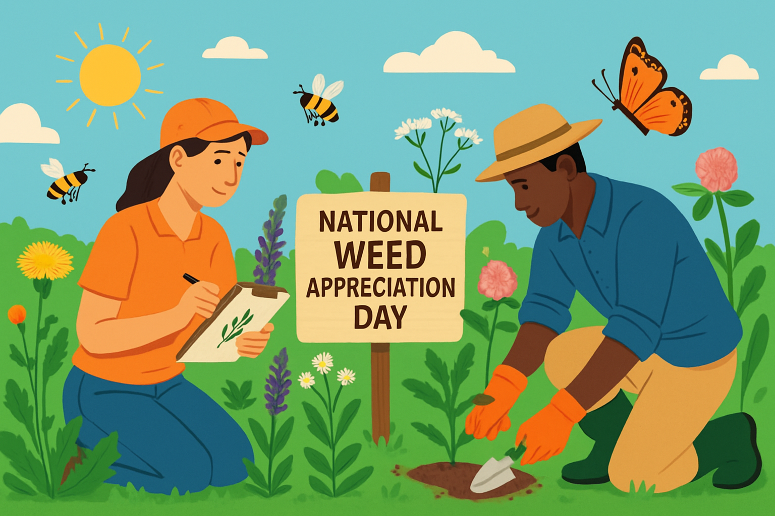 National Weed Appreciation Day 2025 - Activities for Your Garden