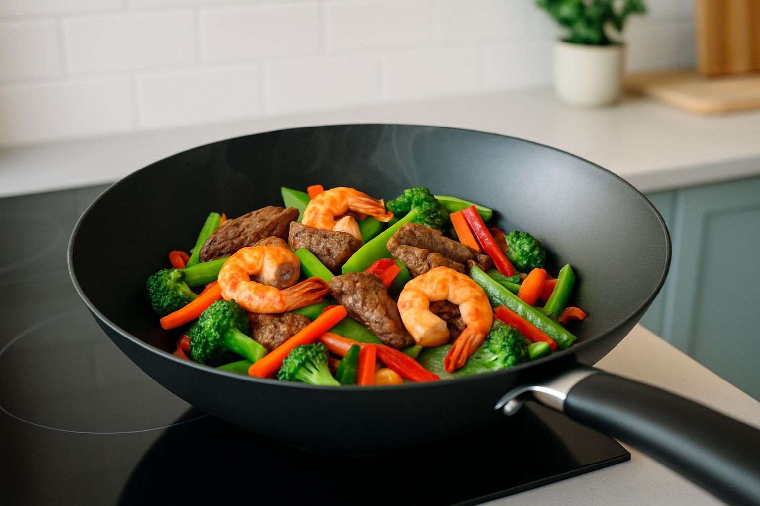 Simple Surf and Turf Stir Fry Recipe for Weeknights