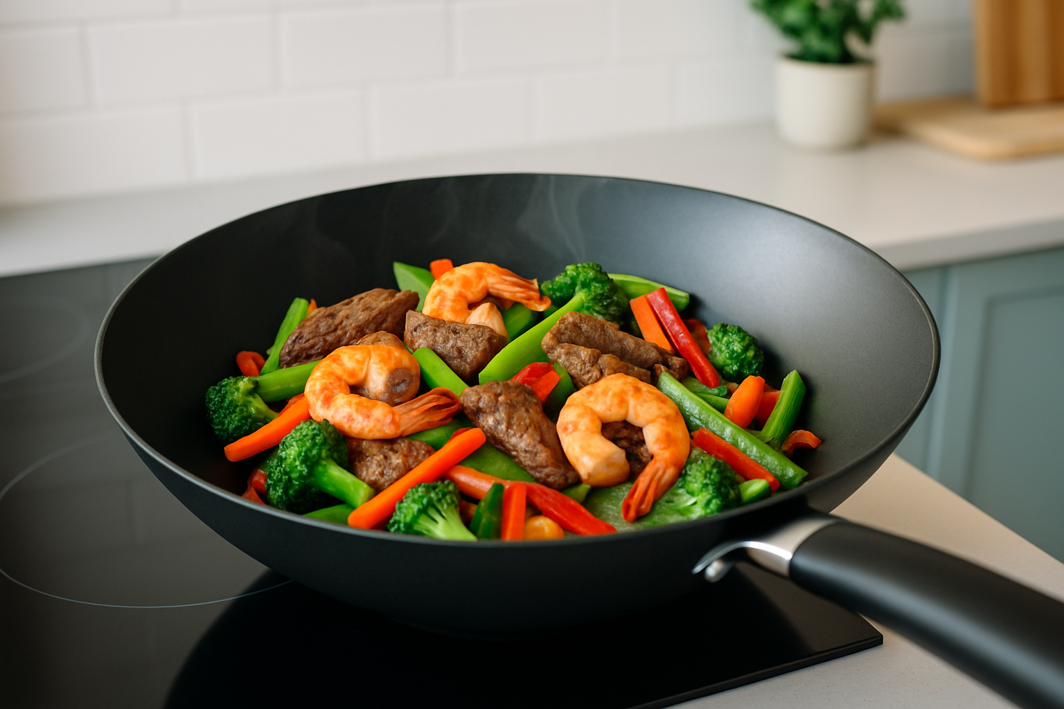 Simple Surf and Turf Stir Fry Recipe for Weeknights