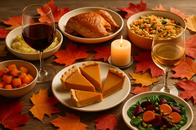 Pair October Wine with Fall Meals at Home