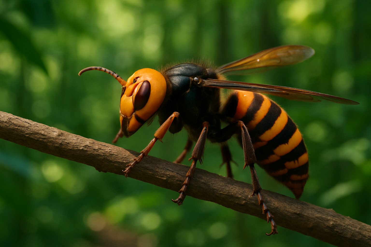 Giant Asian Hornet in Texas - Threat Assessment