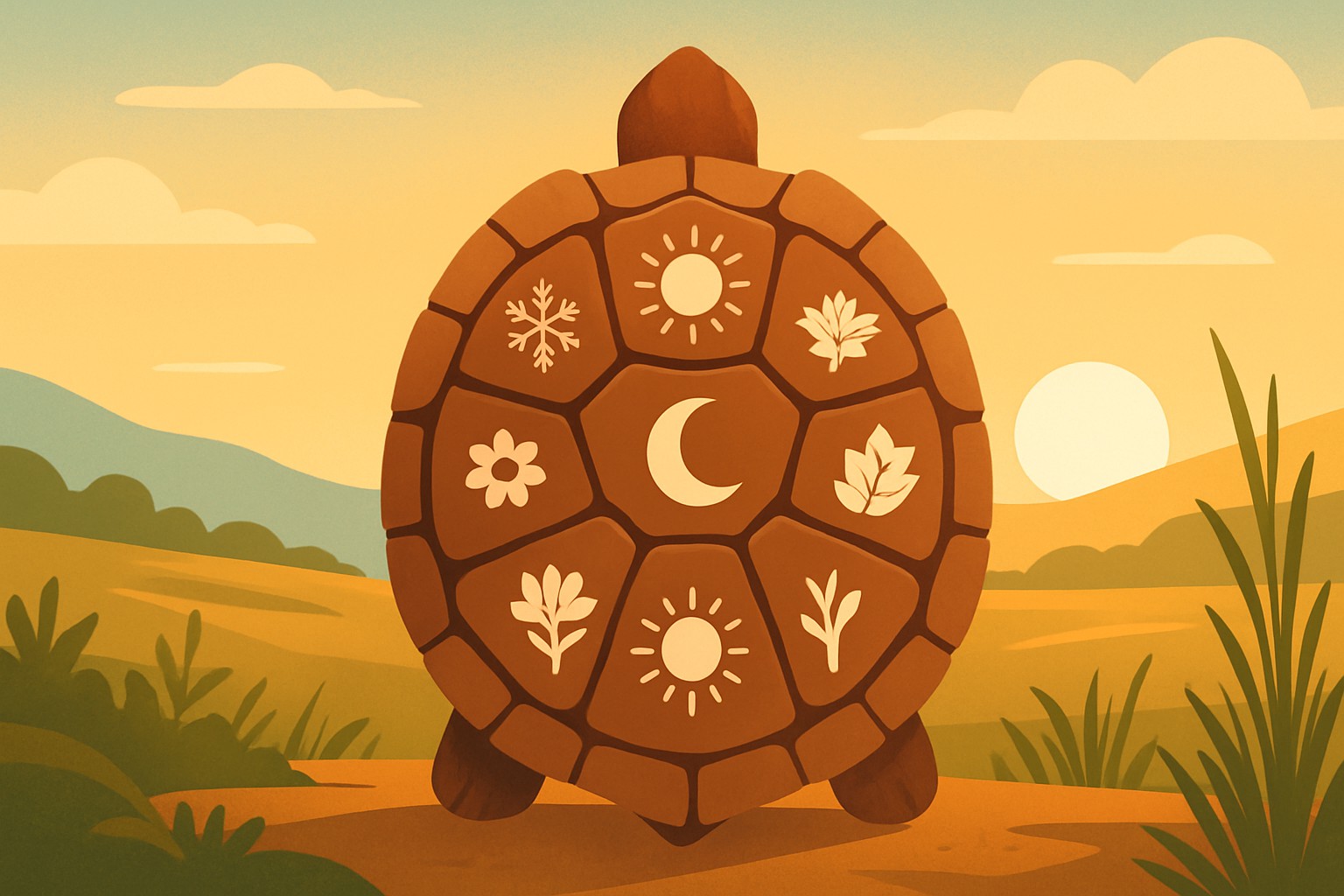 Indigenous Turtle Shell Calendar and Ancient Timekeeping