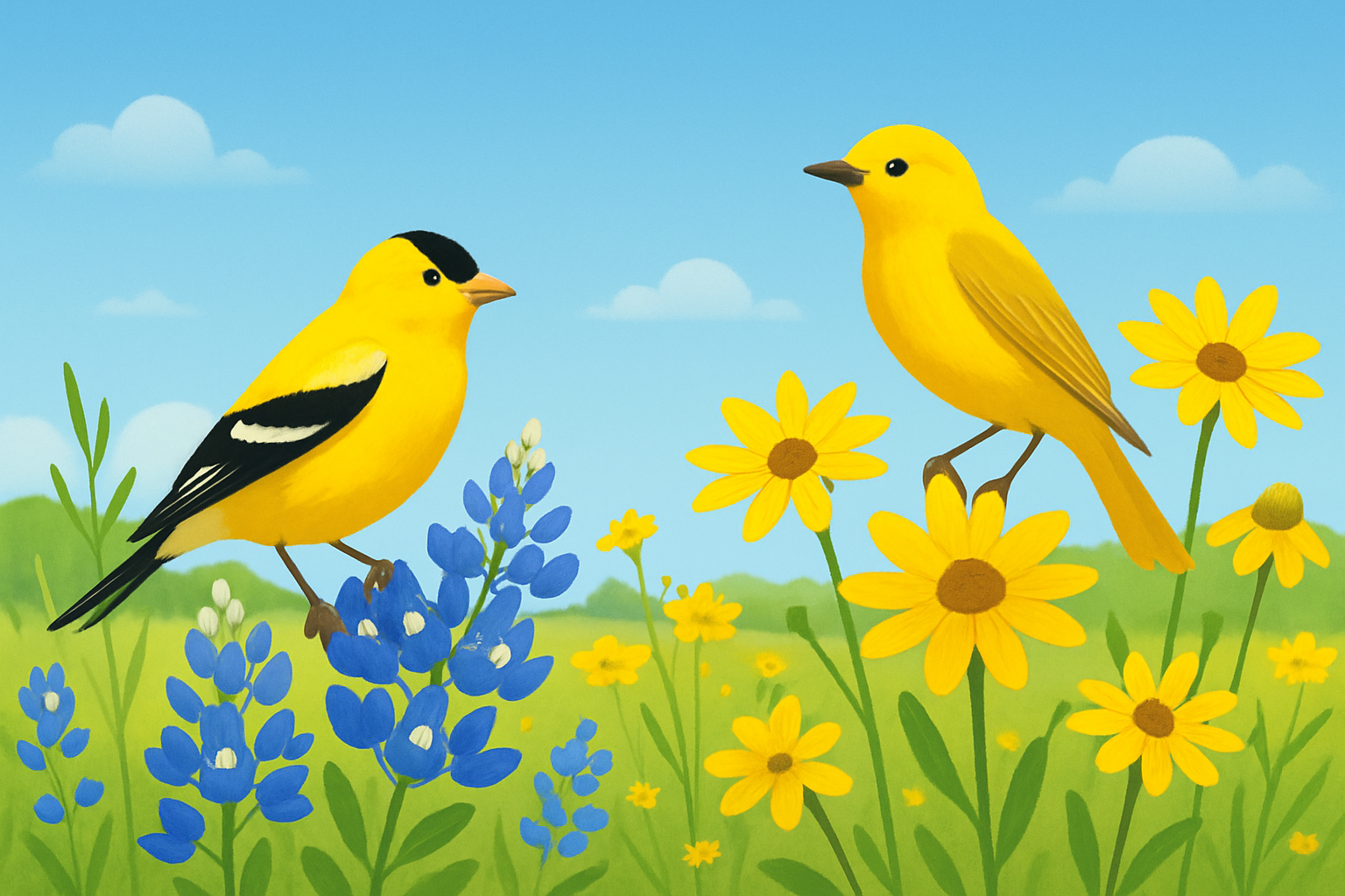 How to Spot Yellow Bird in Texas During Spring Migrations